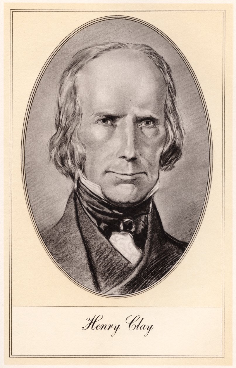 Henry Clay, přední americký státník a řečník, počátek 20. století od Gordon Ross