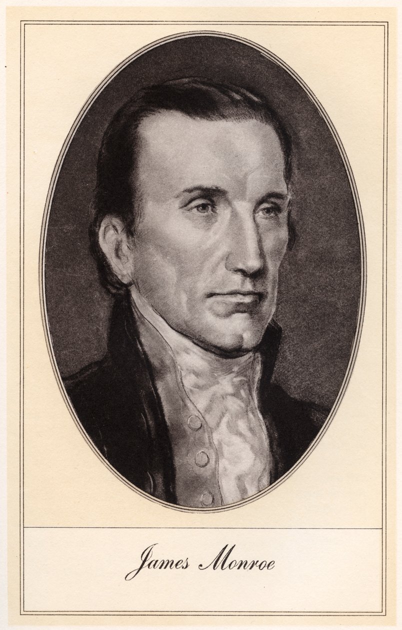 James Monroe, pátý prezident Spojených států, počátek 20. století. od Gordon Ross