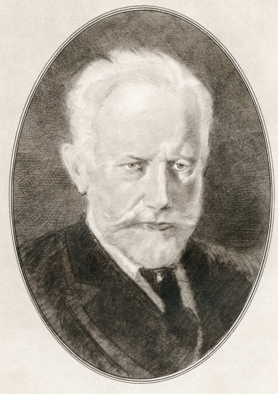Petr Iljič Čajkovskij z Živé biografie velkých skladatelů od Gordon Ross