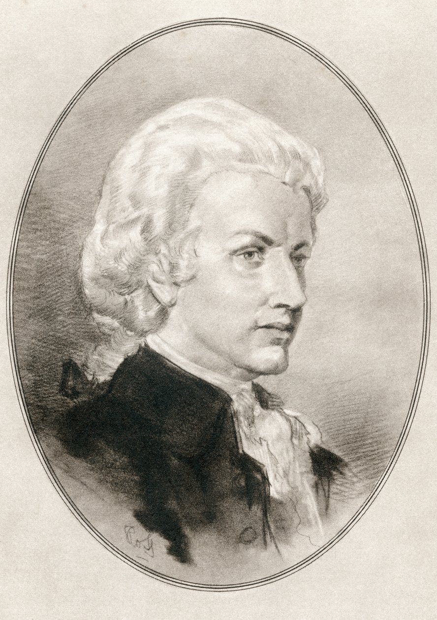 Wolfgang Amadeus Mozart, z Živé biografie velkých skladatelů od Gordon Ross