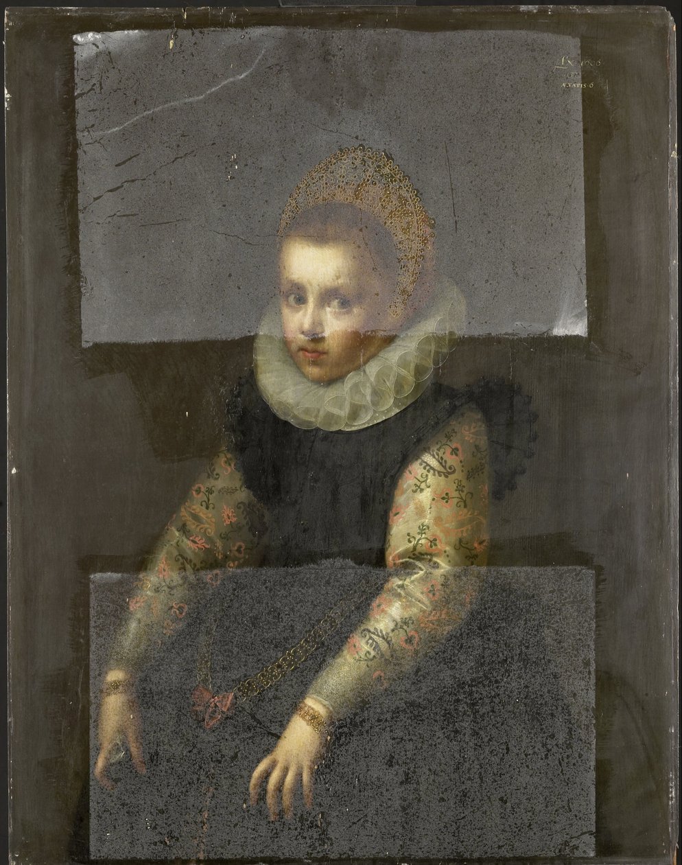 Sestra (nar. 1600) Cathariny Fourmenois od Gortzius Geldorp