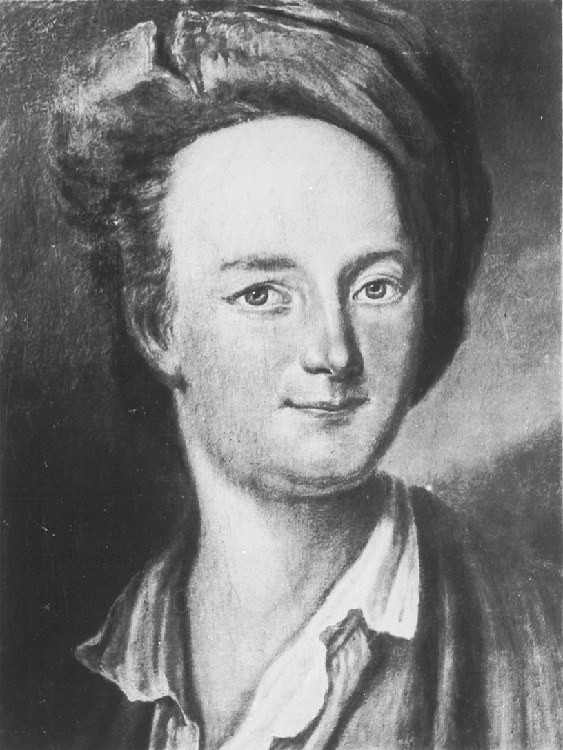 Hempel, G., portrét Ewalda Christiana von Kleista, obrázek, Halberstadt, muzea města Halberstadt, Gleimhaus od Gottfried Hempel
