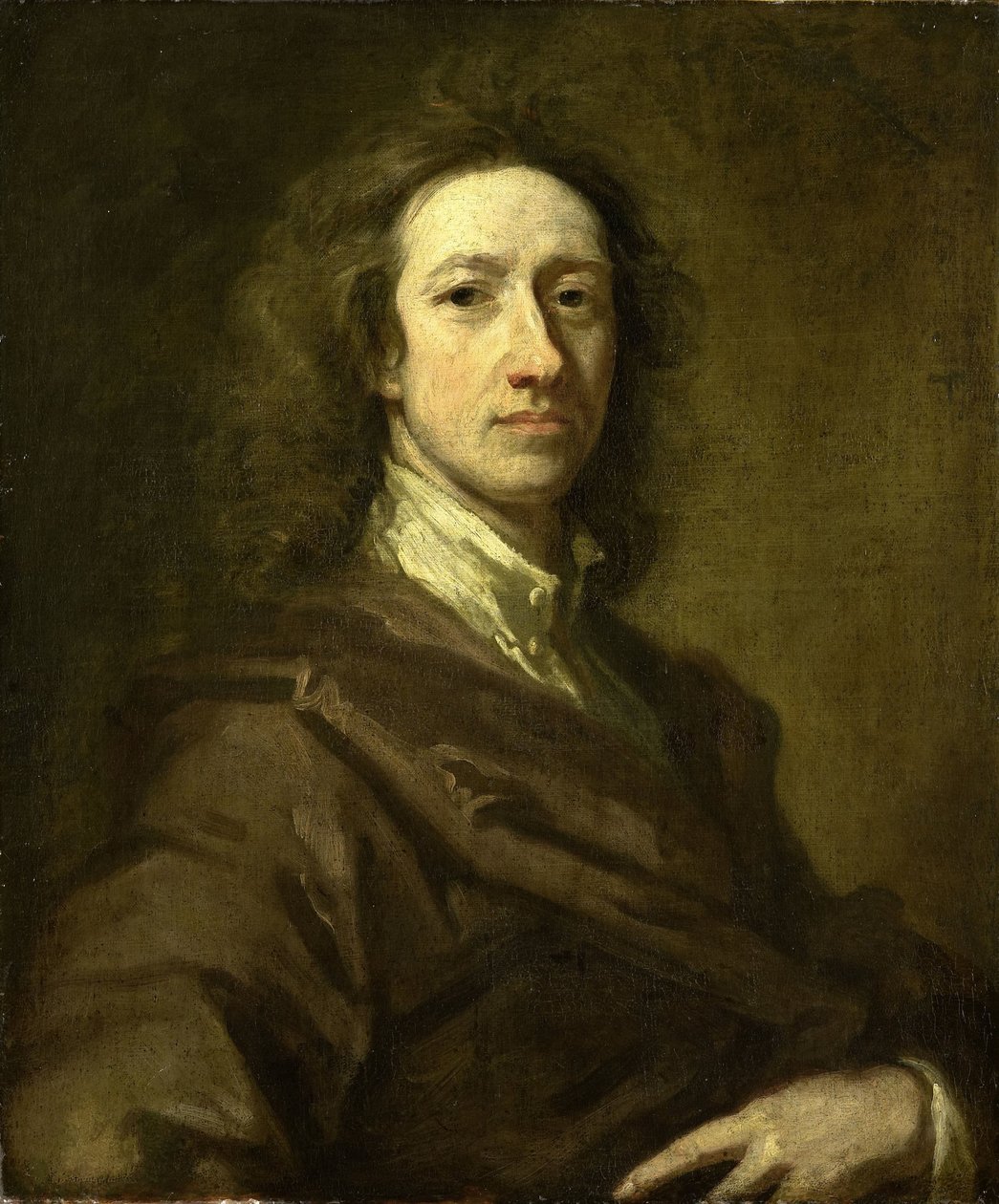 Cornelis de Bruyn (1652-1727), kreslíř a cestovatel od Gottfried Kneller