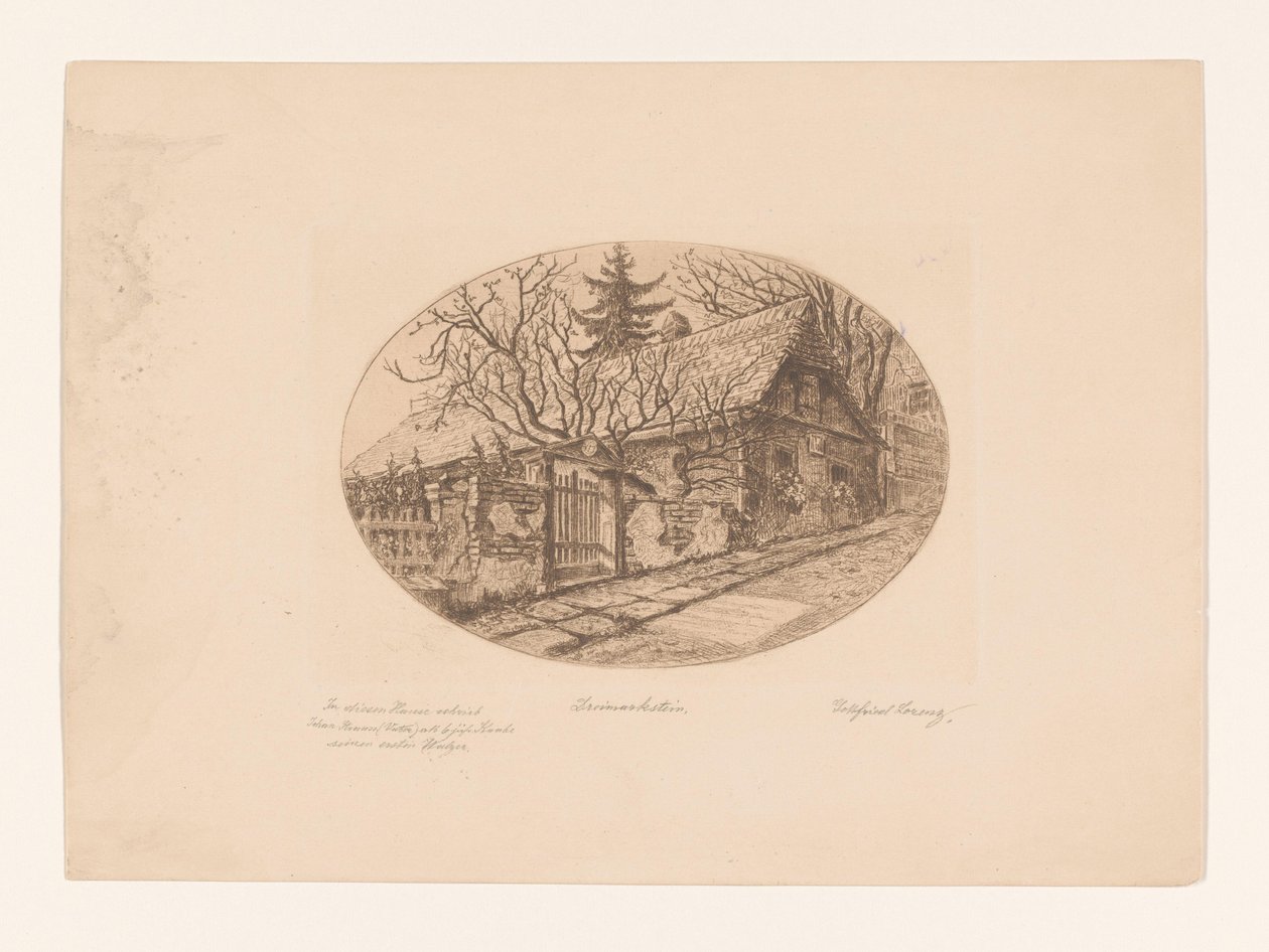Dreimarkstein (původní název na objektu) od Gottfried Lorenz (signed by artist)