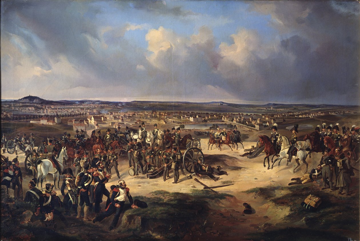 Bitva o Paříž 17. března 1814 1834 od Gottfried Willewalde