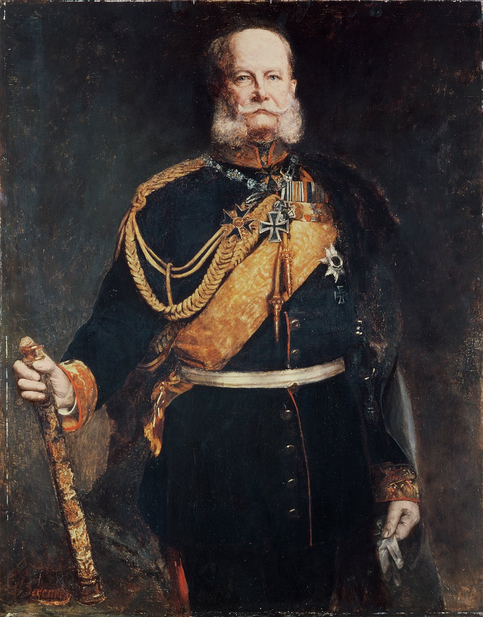 Kaiser Wilhelm I od Gottlieb Biermann