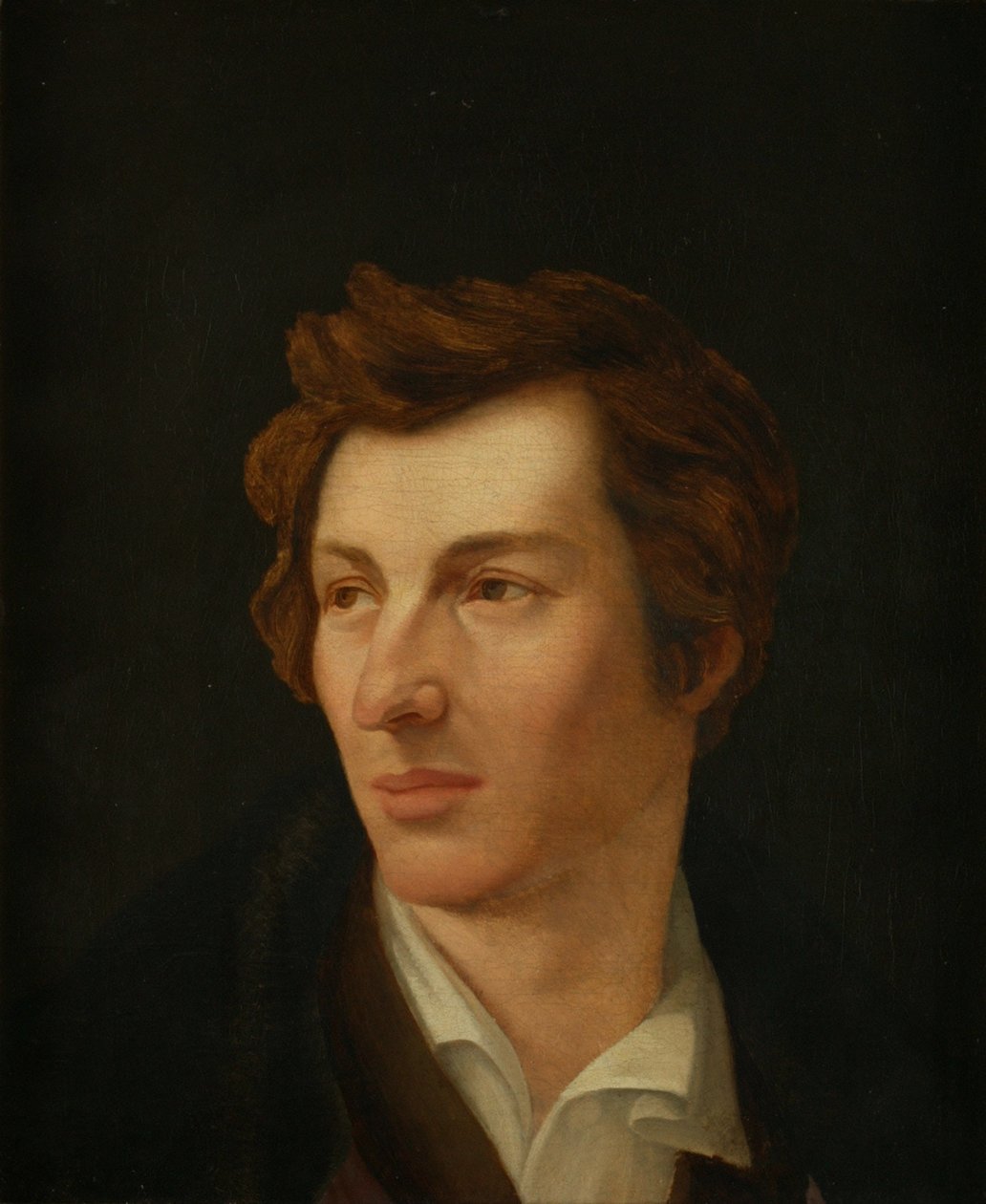 Portrét básníka Heinricha Heineho 1797-1856, 1828 od Gottlieb Gassen