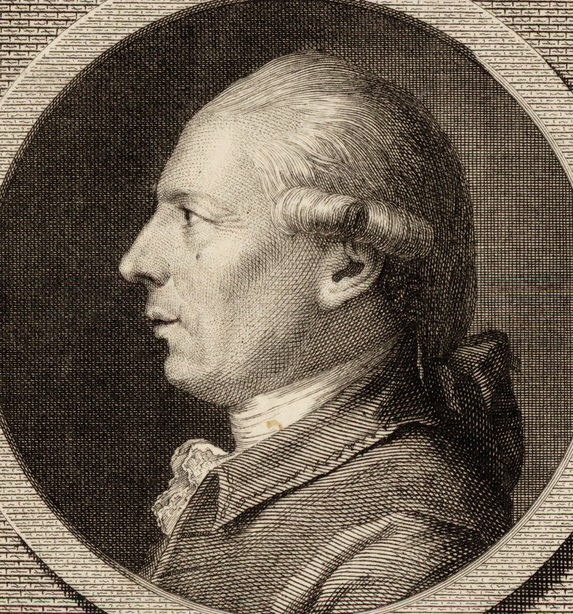 Portrét François-André Danican Philidor 1726-1795, 1780. od Gottlob August Liebe