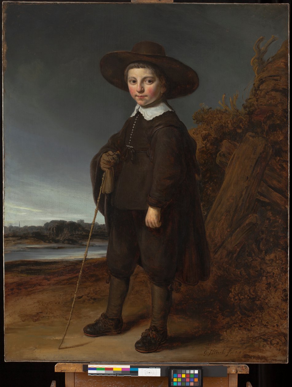 Portrét chlapce, 1640 od Govaert Flinck