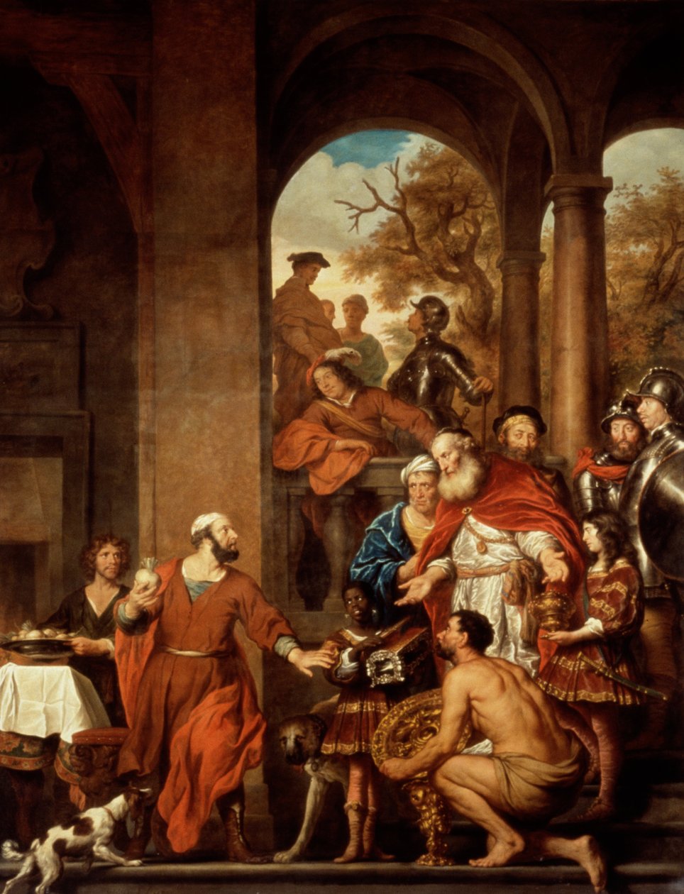 Neporušitelný konzul Marcus Curius Dentatus od Govaert Flinck