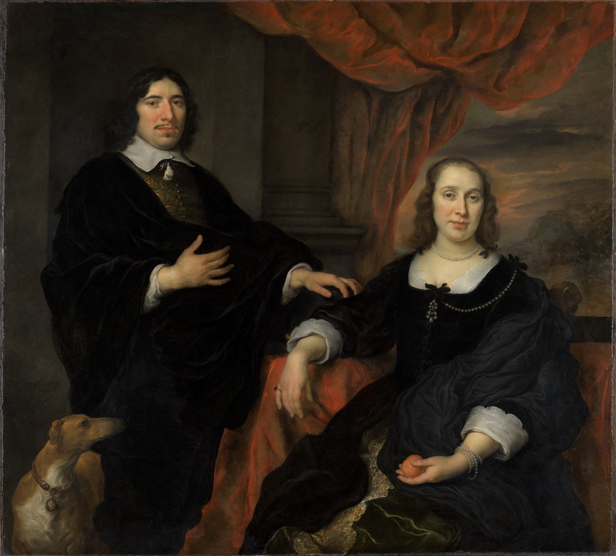 Portrét manželského páru od Govaert Flinck