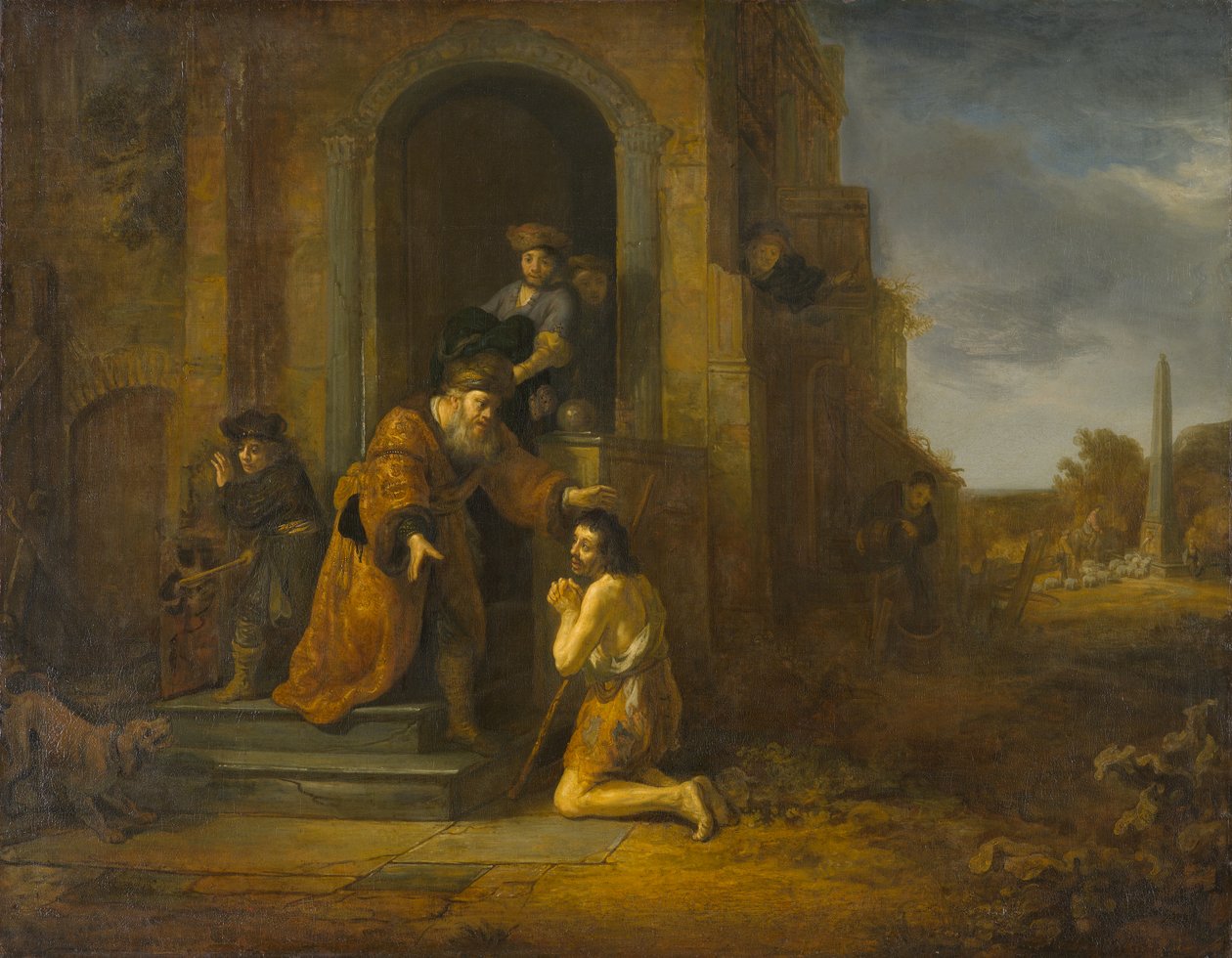 Návrat marnotratného syna, cca 1640-1642 od Govaert Flinck