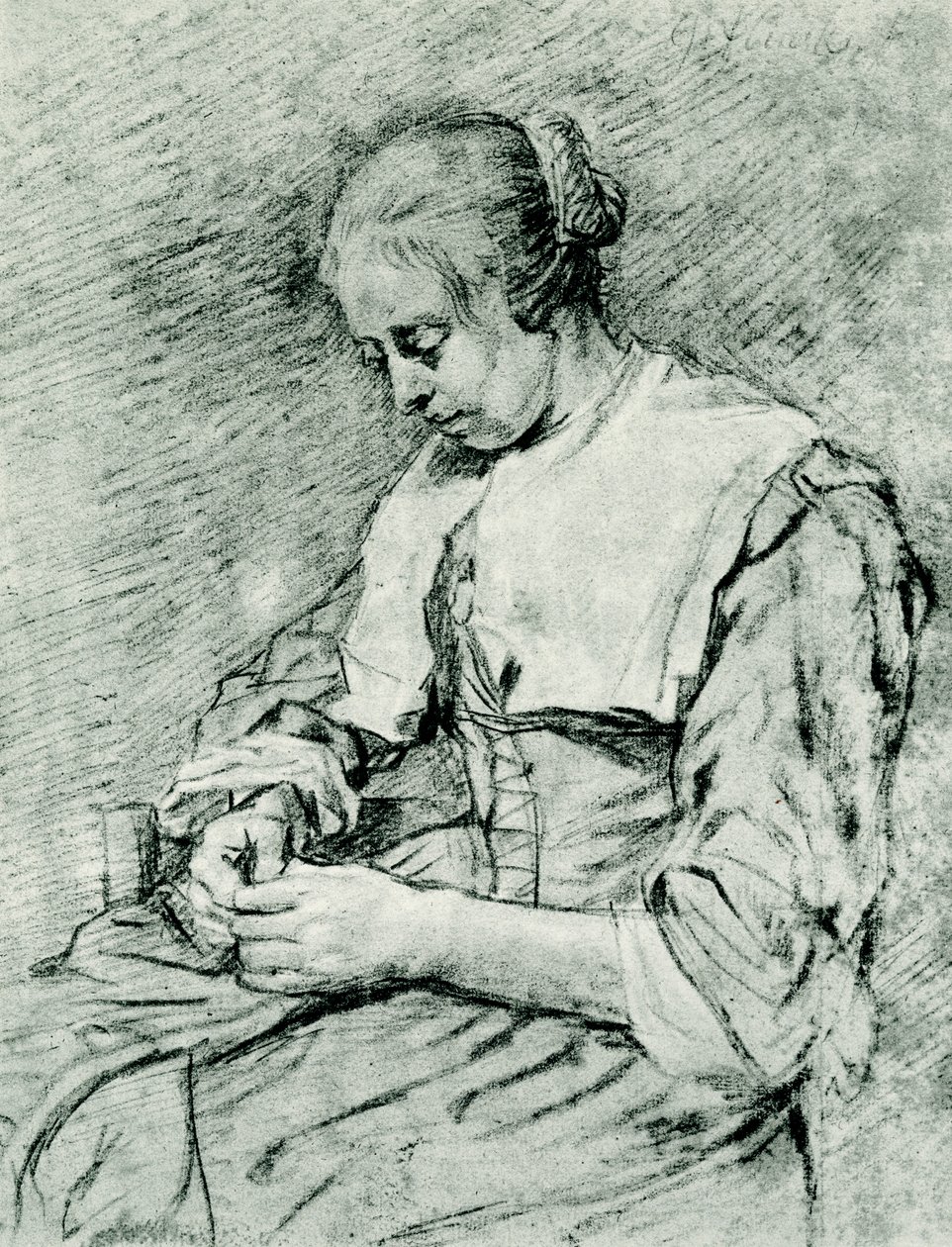 Švadlena od Govaert Flinck