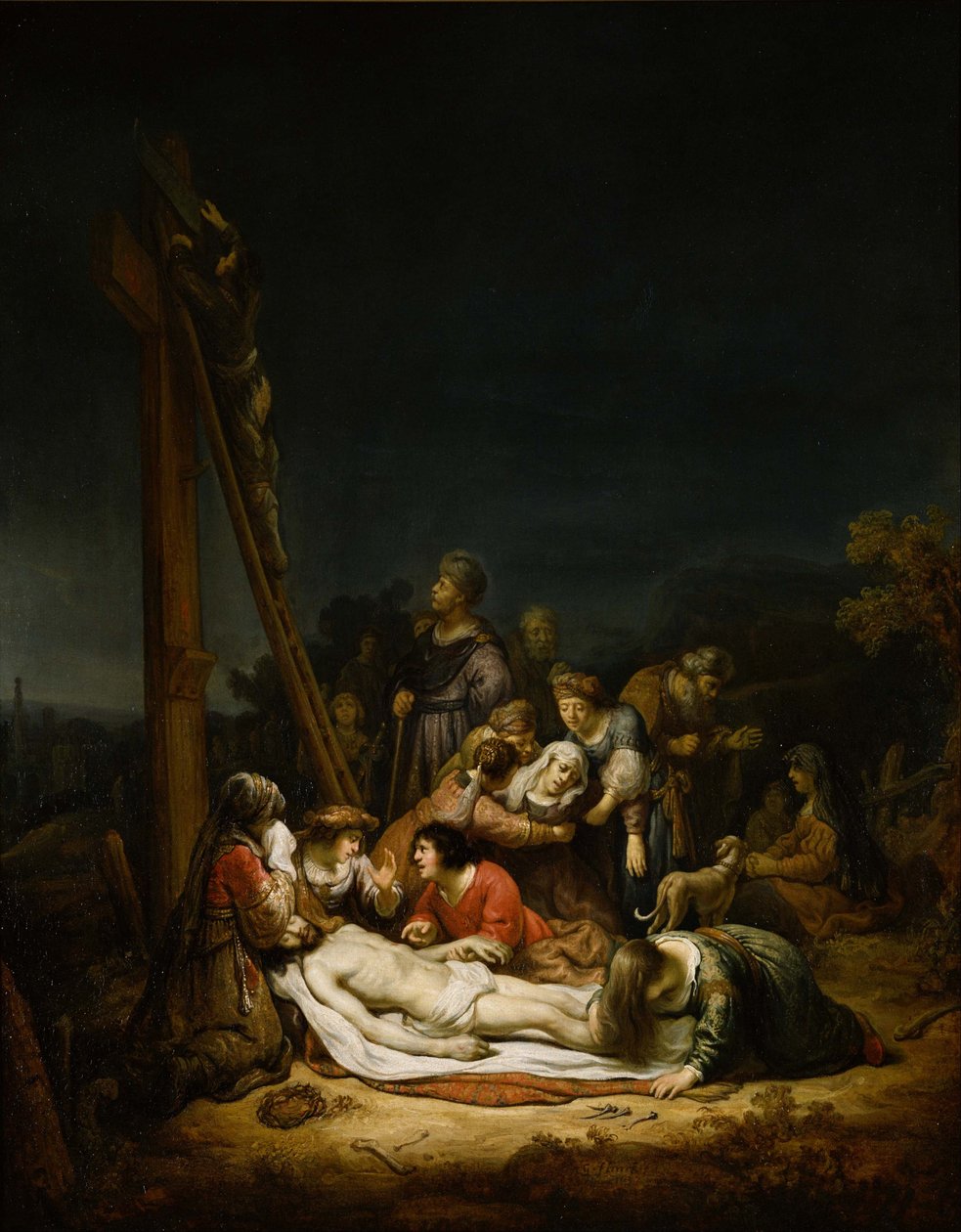 Soustrast s Kristem. od Govert Flinck