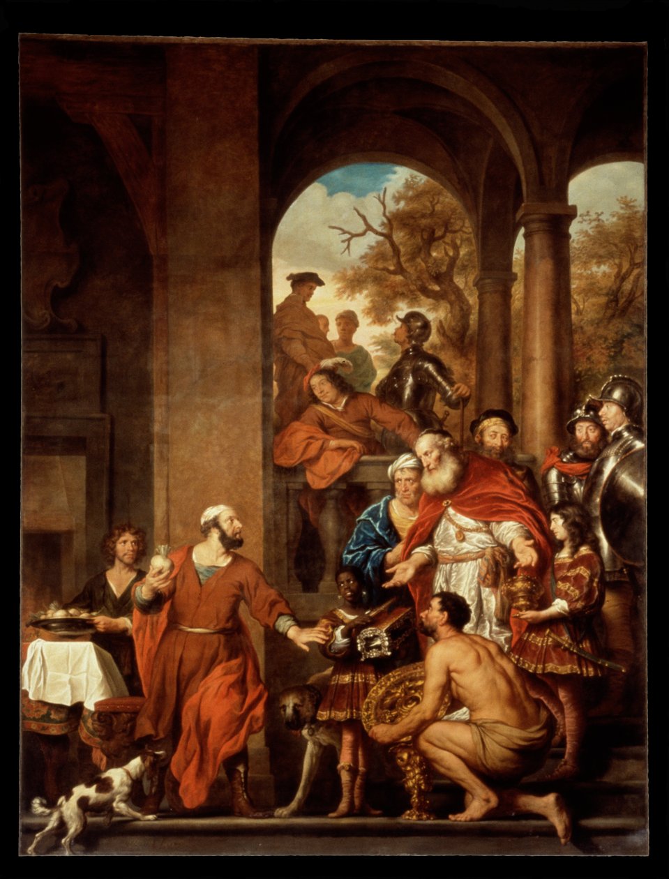 Neúplatný konzul Marcus Curius Dentatus od Govert Flinck