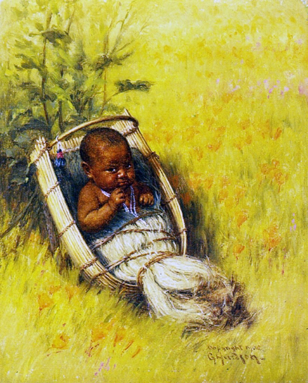 Indické dítě Kawasi, 1904 od Grace Carpenter Hudson