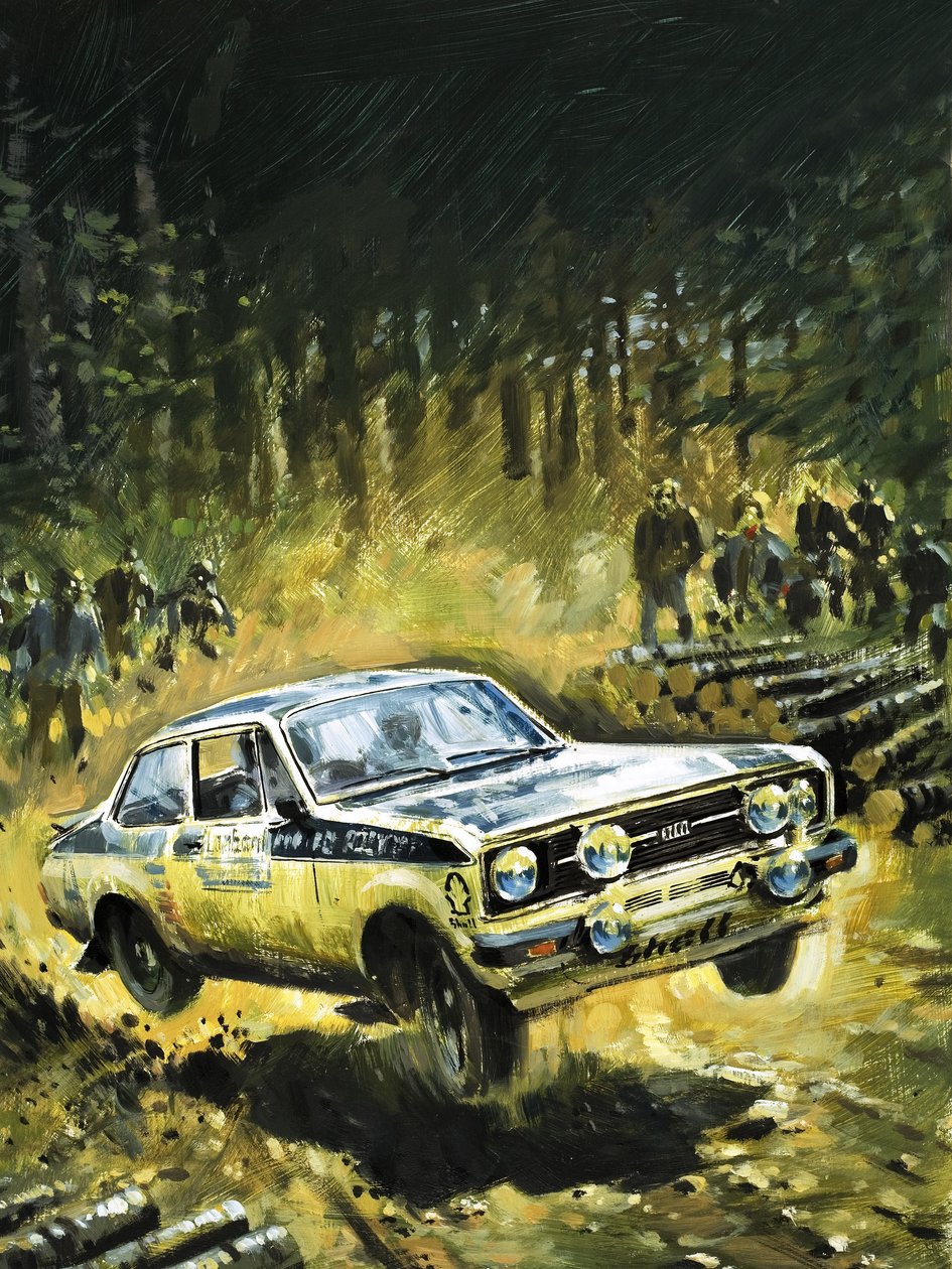 70 etap k úspěchu, příběh nejtěžší britské automobilové rallye od Graham Coton