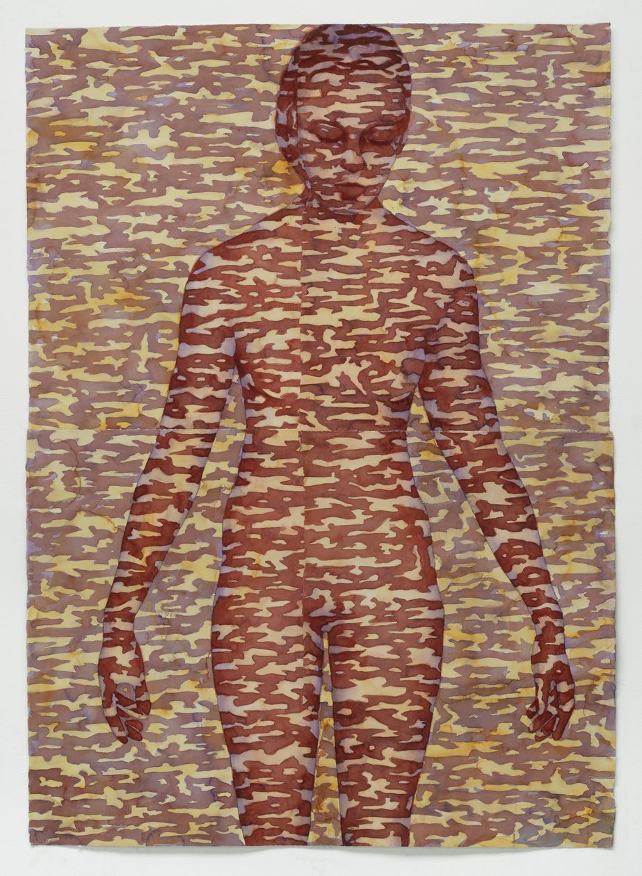 Screen, 2025 (akvarel na obloucích) od Graham Dean