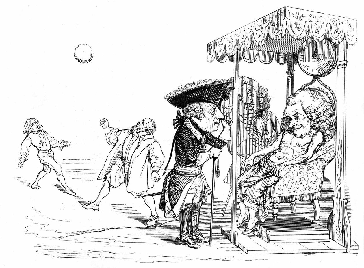 Ilustrace k románu "Un Autre Monde" od Henriho Fourniera od Grandville (1803 47)