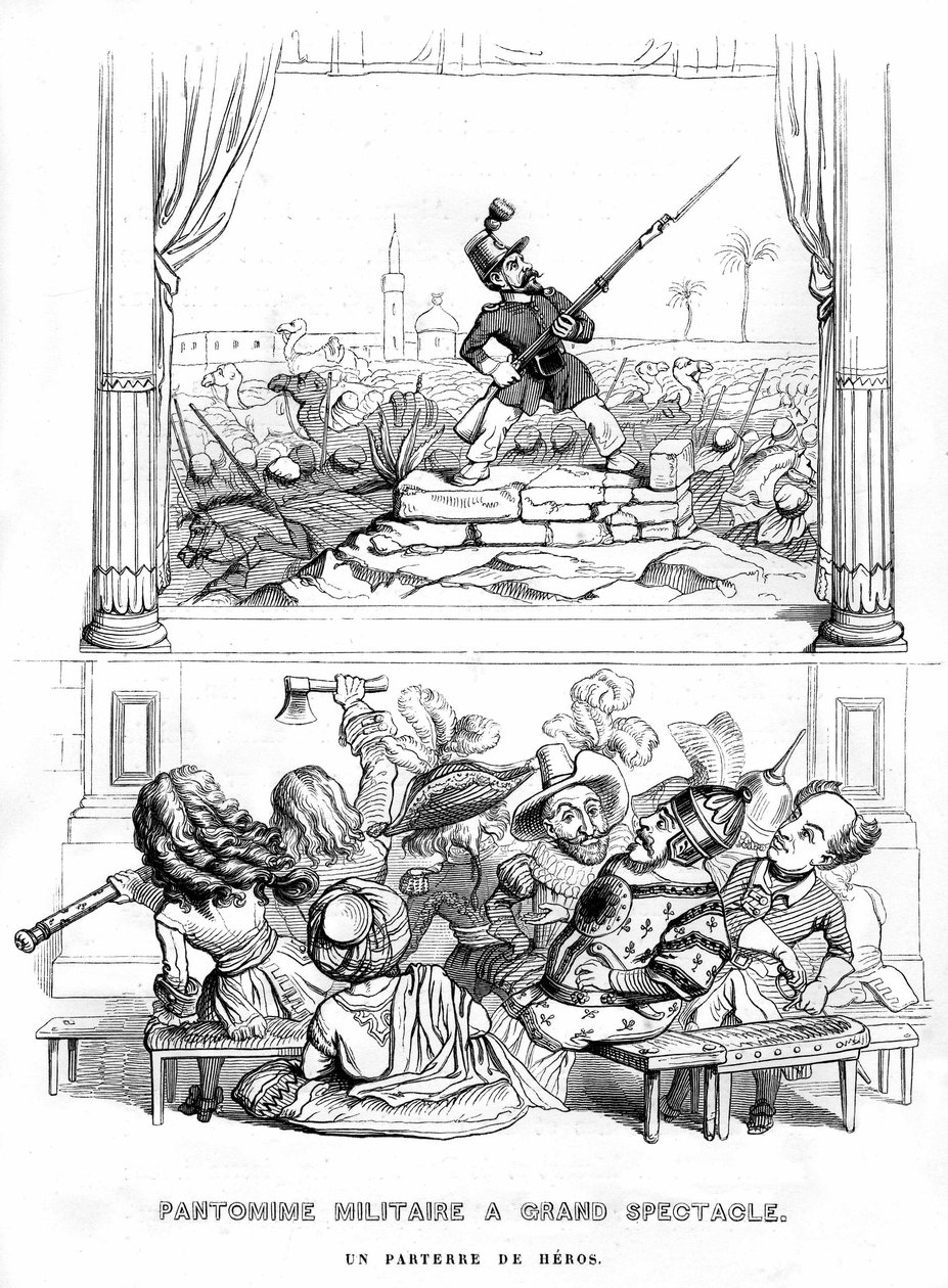 Ilustrace k románu "Un Autre Monde" od Henriho Fourniera od Grandville (1803 47)