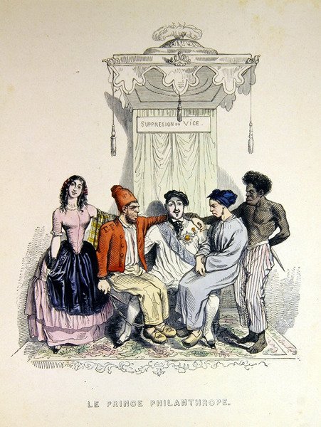 "Filantropický princ" od Grandville