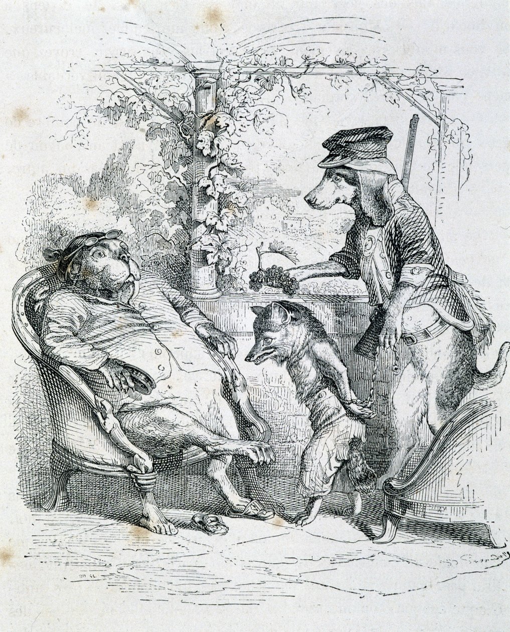 Dva psi a Riffler Fox - od Grandville od Grandville