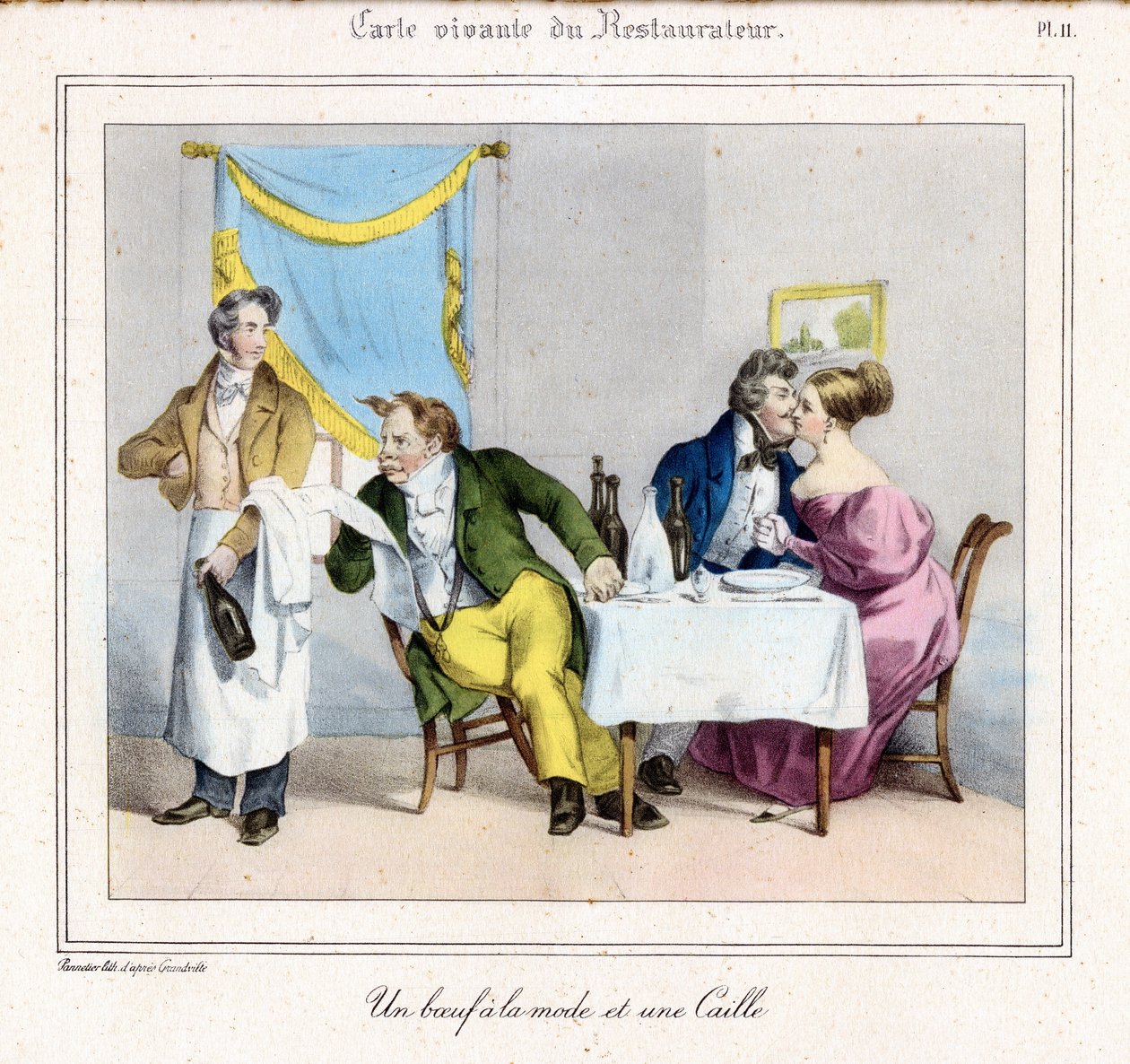 Restauratérova živá karta: Módní hovězí a křepelka od Grandville