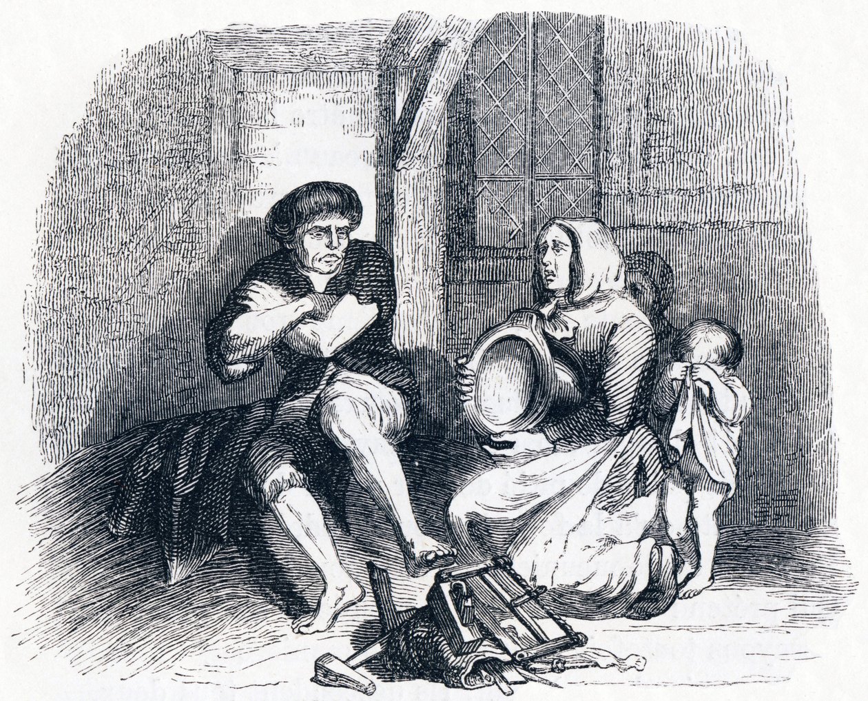 Břicho a žaludek - Bajky podle La Fontaina od Grandville