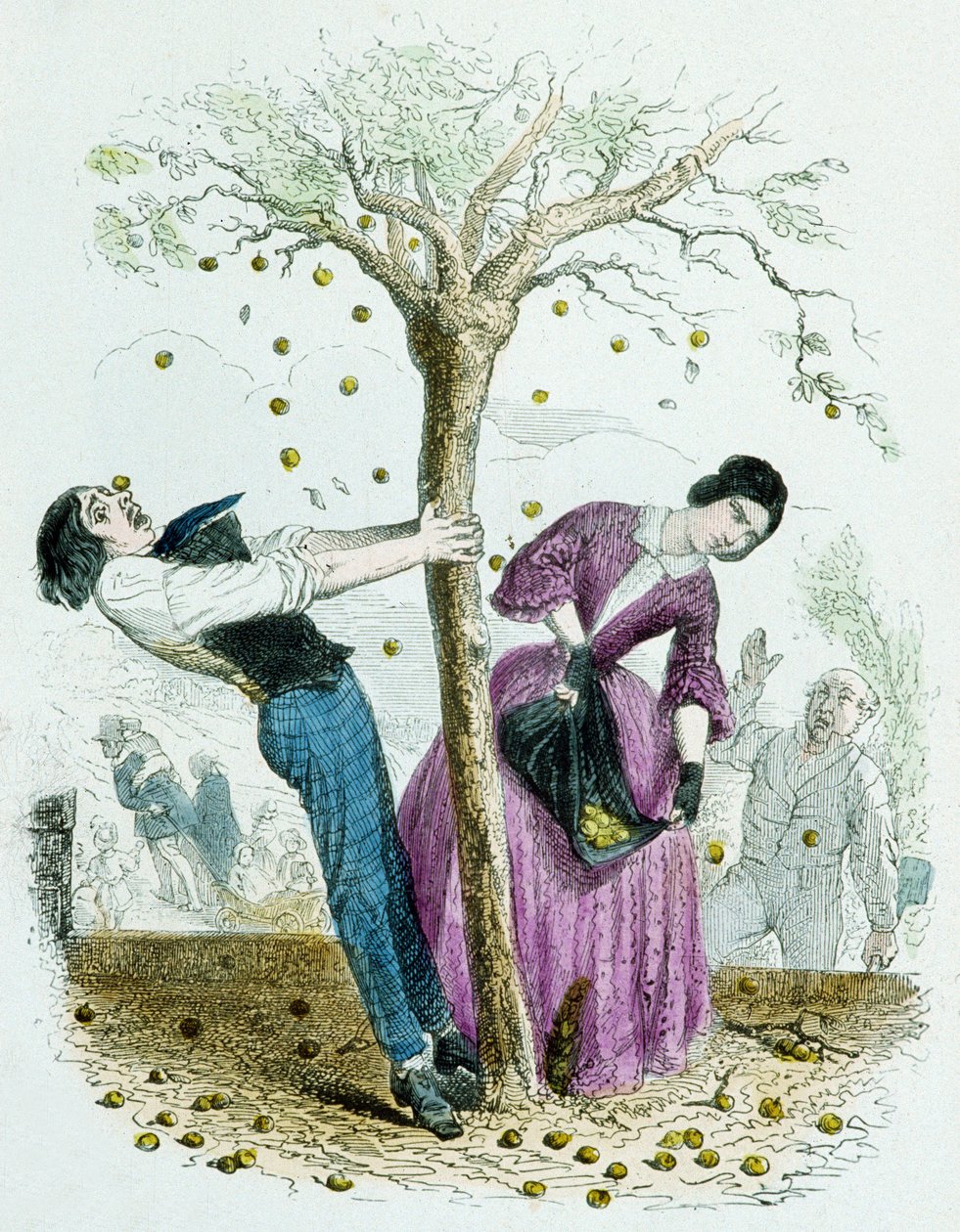 Není na škodu mít všeho moc, ze 100 přísloví od Grandville (1803 47)
