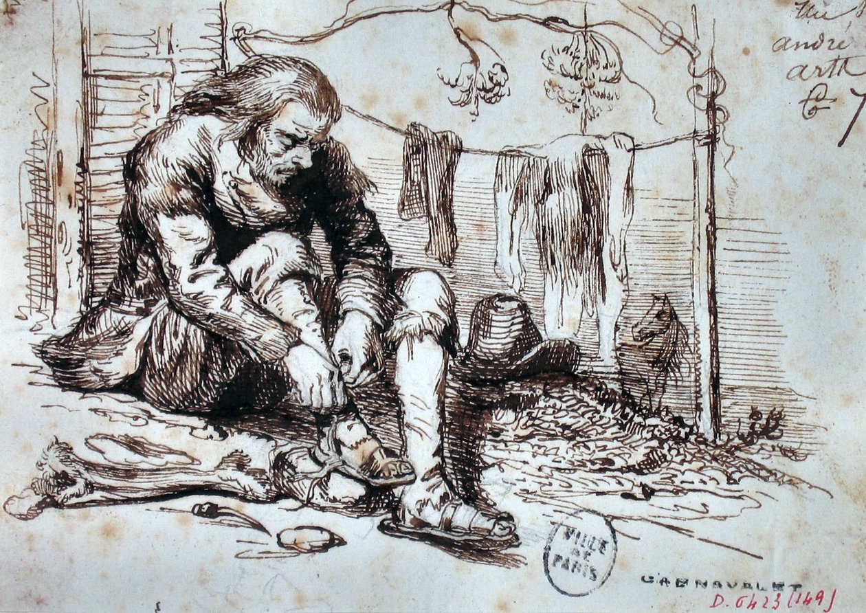Robinson Crusoe? od Grandville