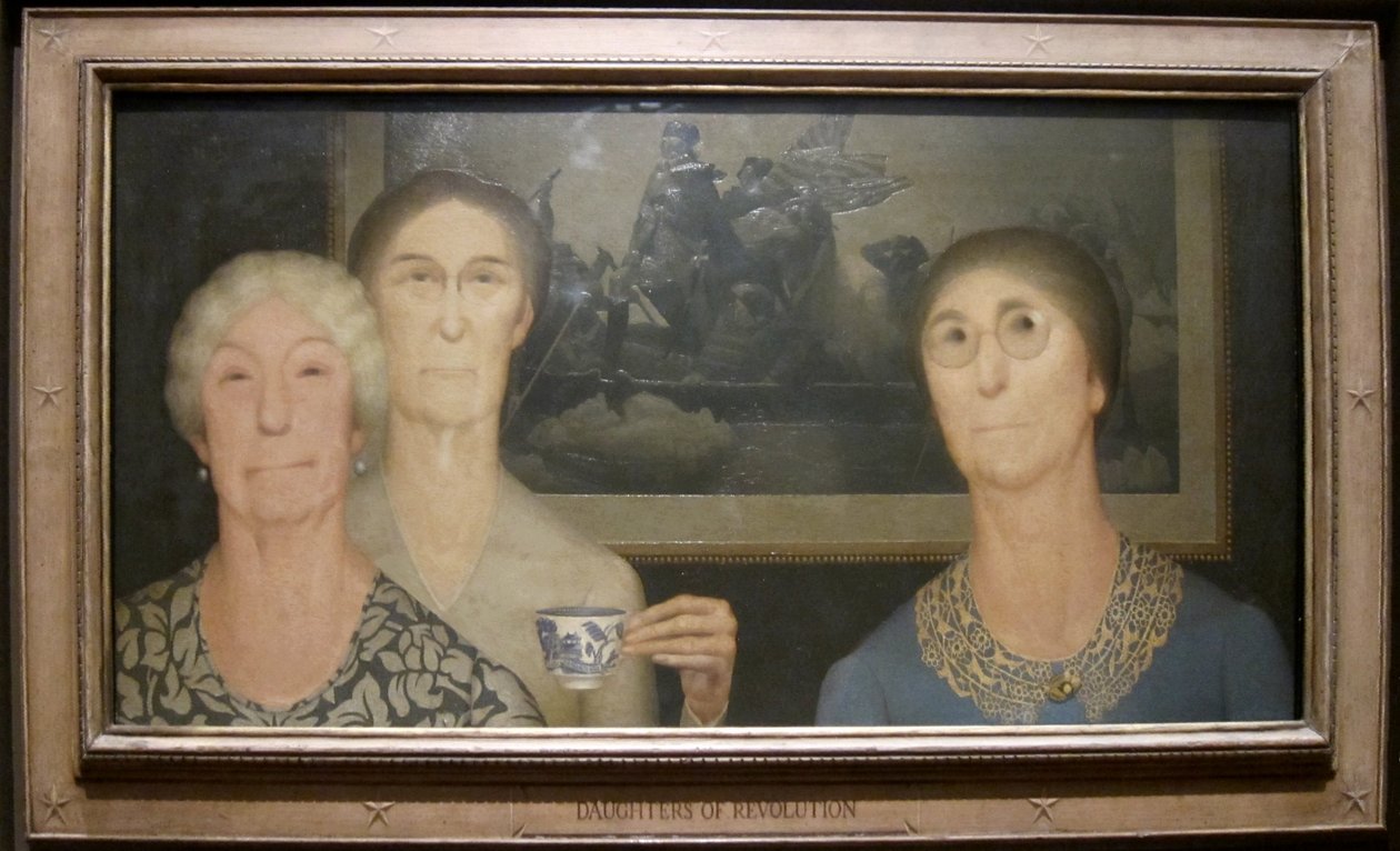 Dcery revoluce od Grant Wood