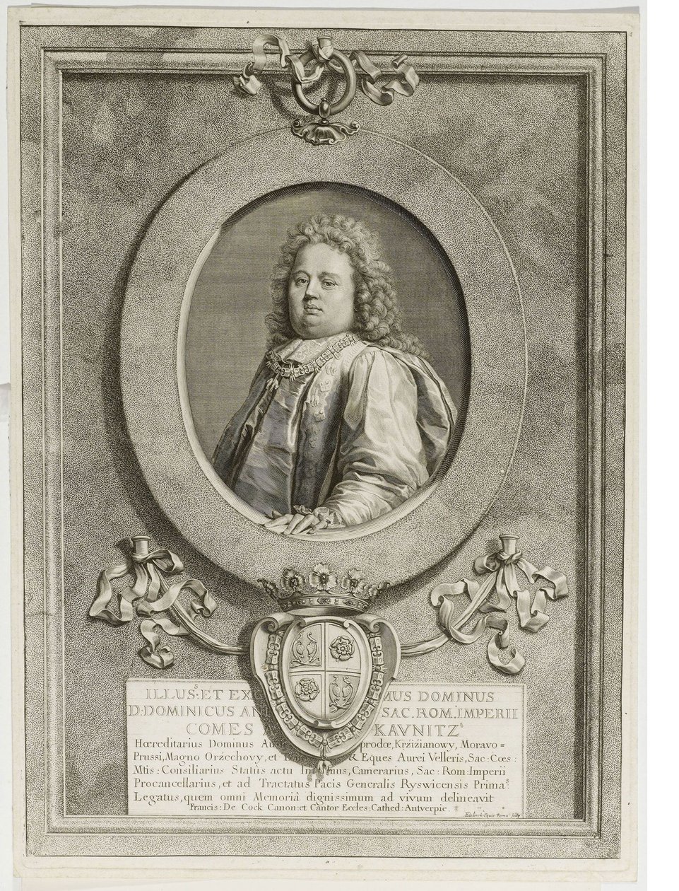 Dominicus Andreas Kaunitz od Gérard Edelinck