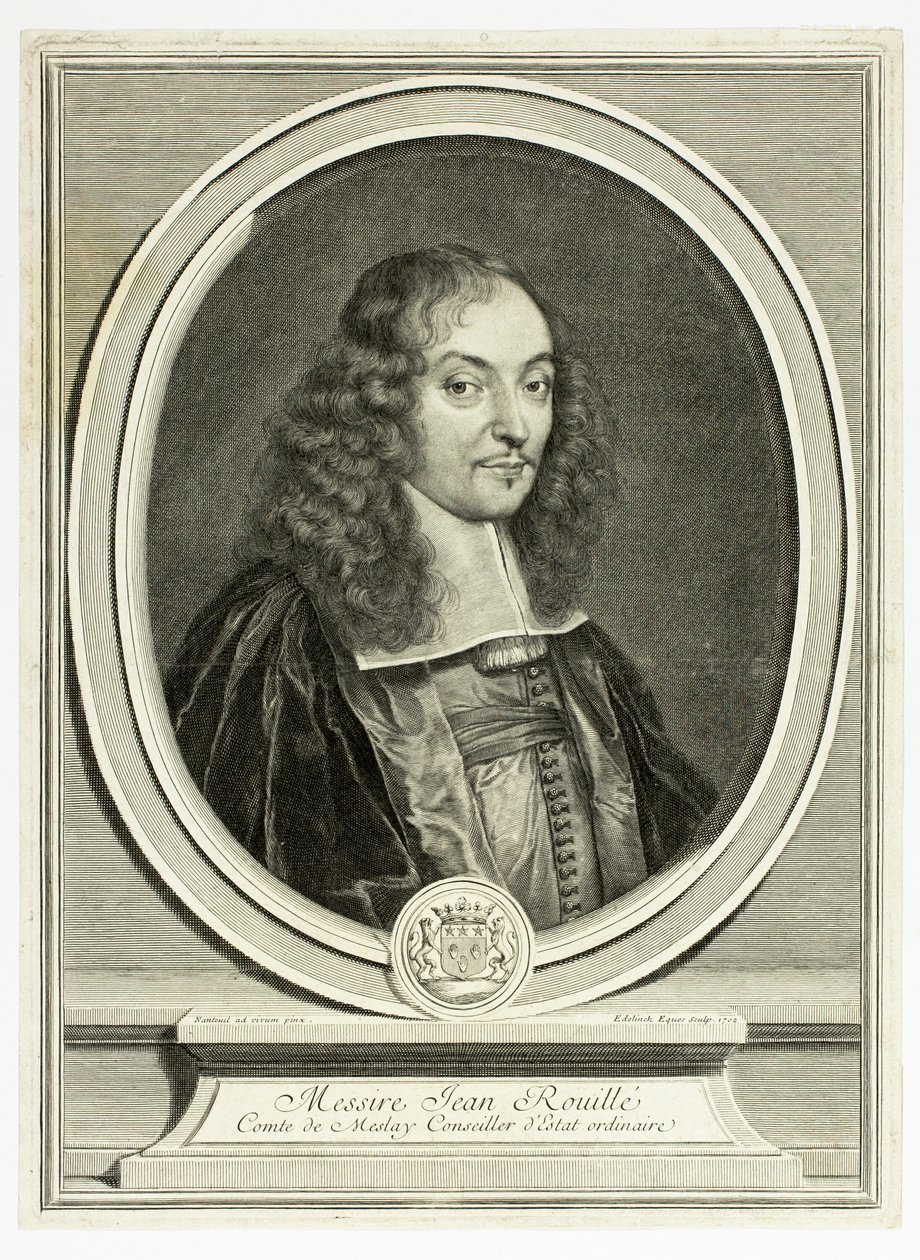 Sir Jean Rouille, hrabě z Meslay od Gérard Edelinck
