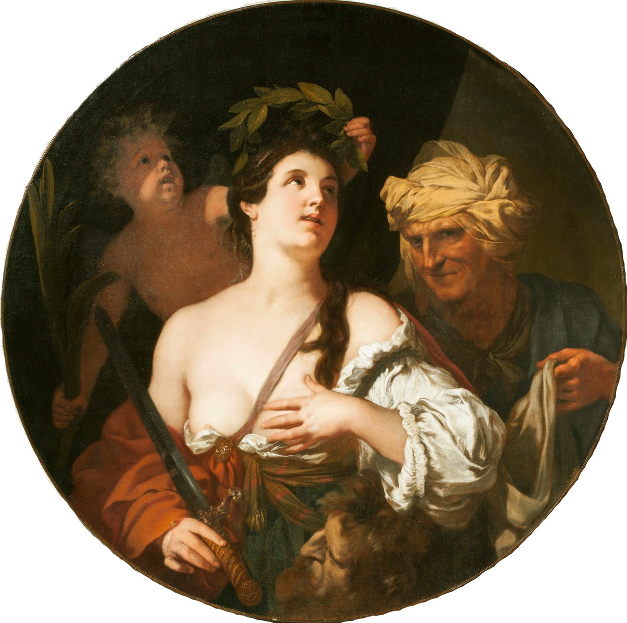 Judith s hlavou Holofernes, 1687. od Gerard de Lairesse