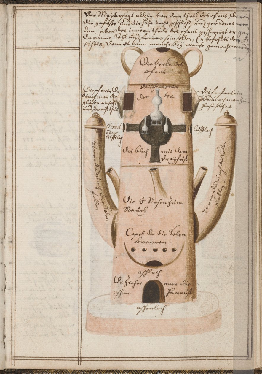 Alchymistický zápisník, c. 1620 od Grasshoff