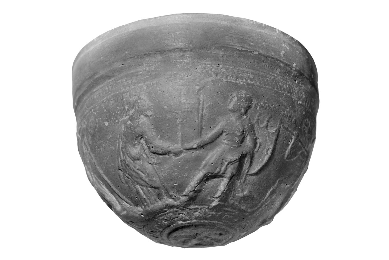 Mísa se scénami z Ilias a Aethiopis od Greek