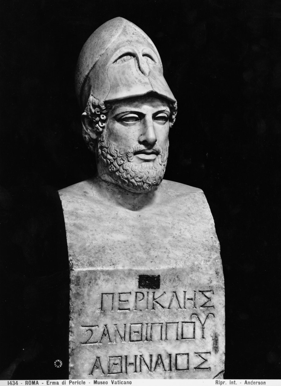 Busta Pericles (asi 490-429 př.nl) od Greek