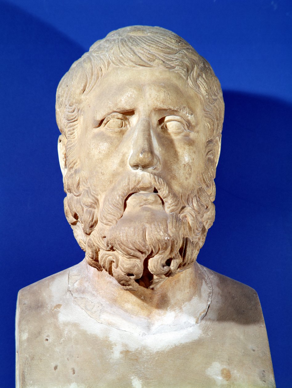 Busta Zena z Citia (asi 335-264 př.nl) od Greek