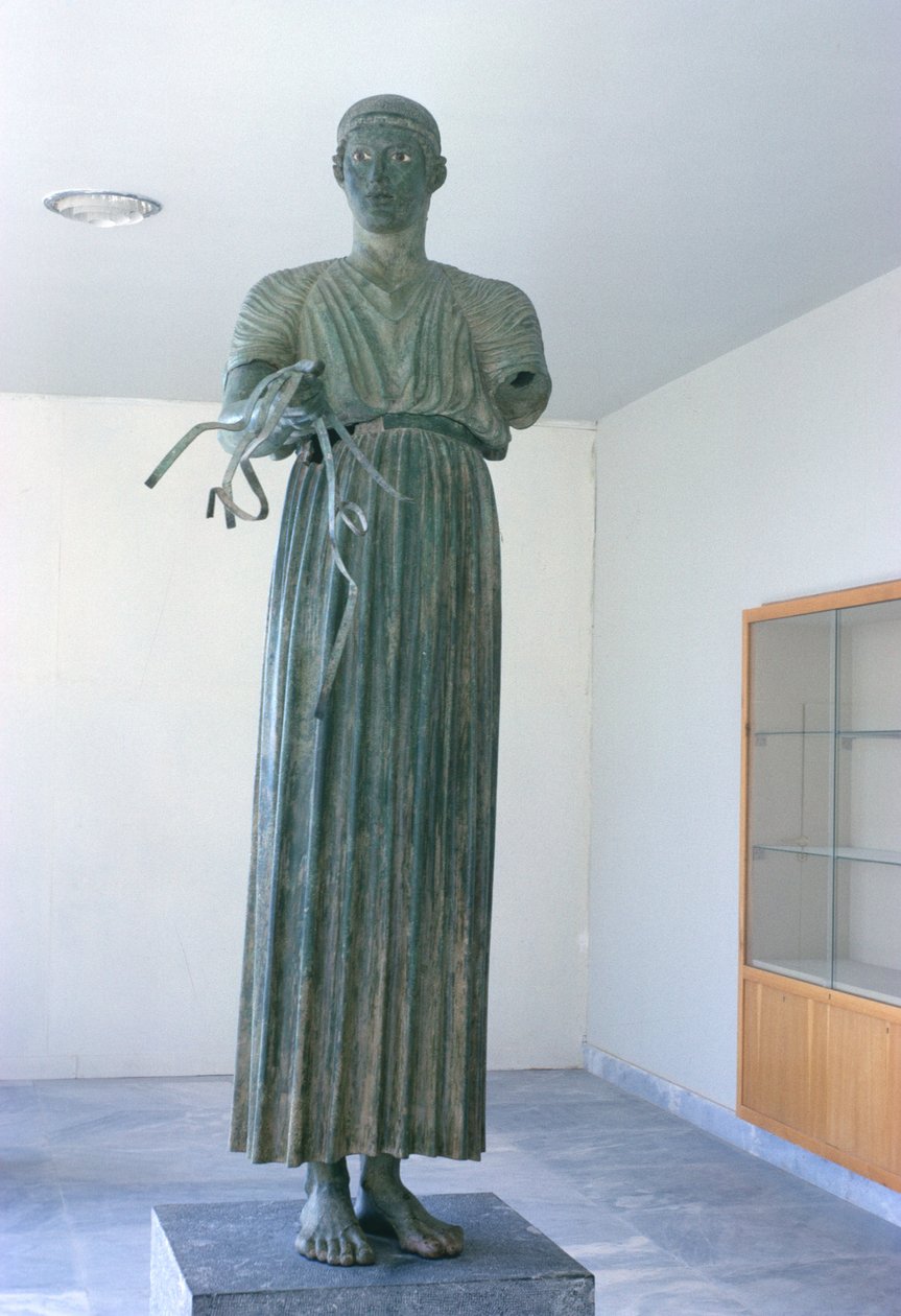 Vozataj, asi 475 př. n. l. (bronz) od Greek