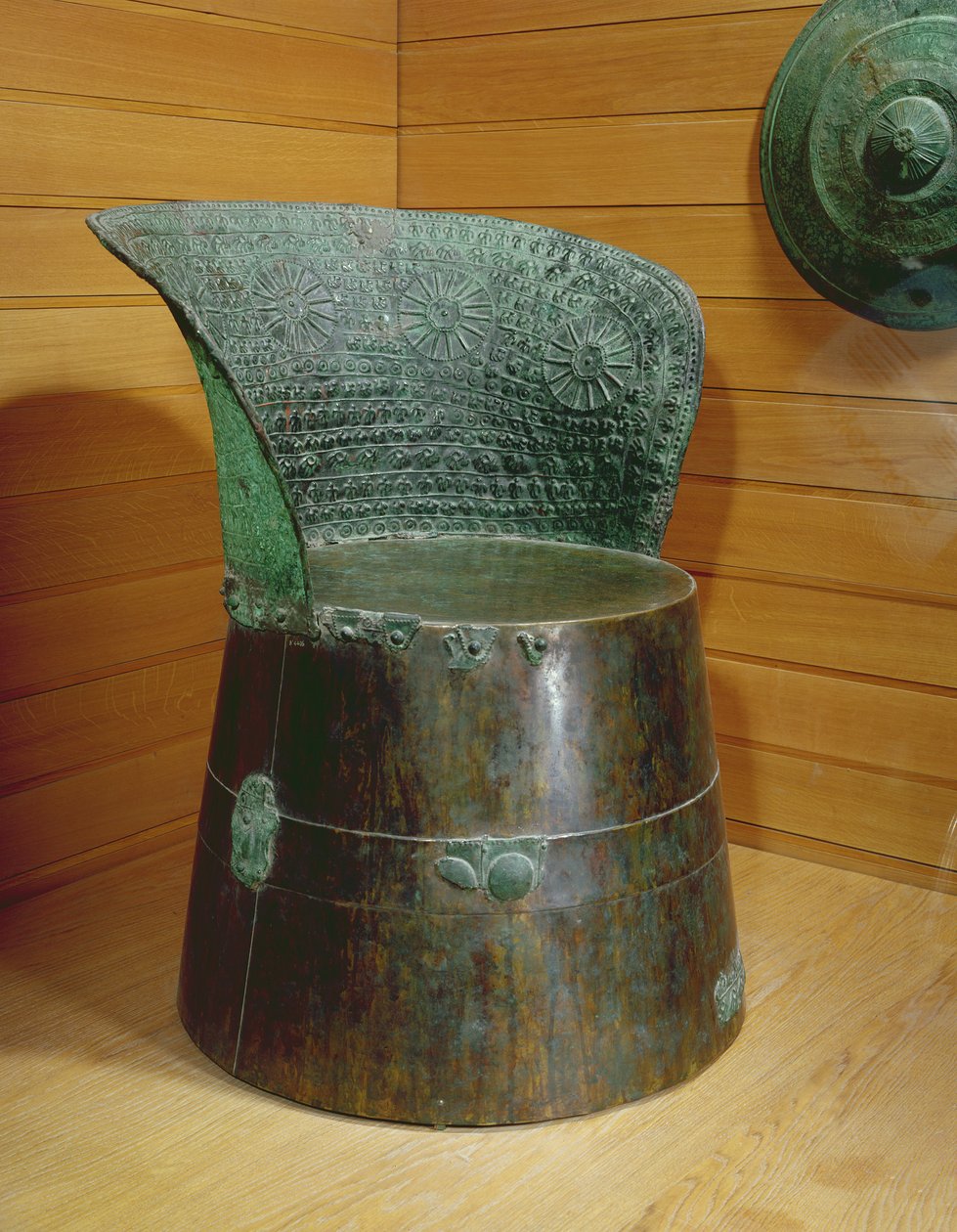 Pohřební trůn, Villanovanské období, 1. polovina 7. století př. n. l. (bronz) od Greek
