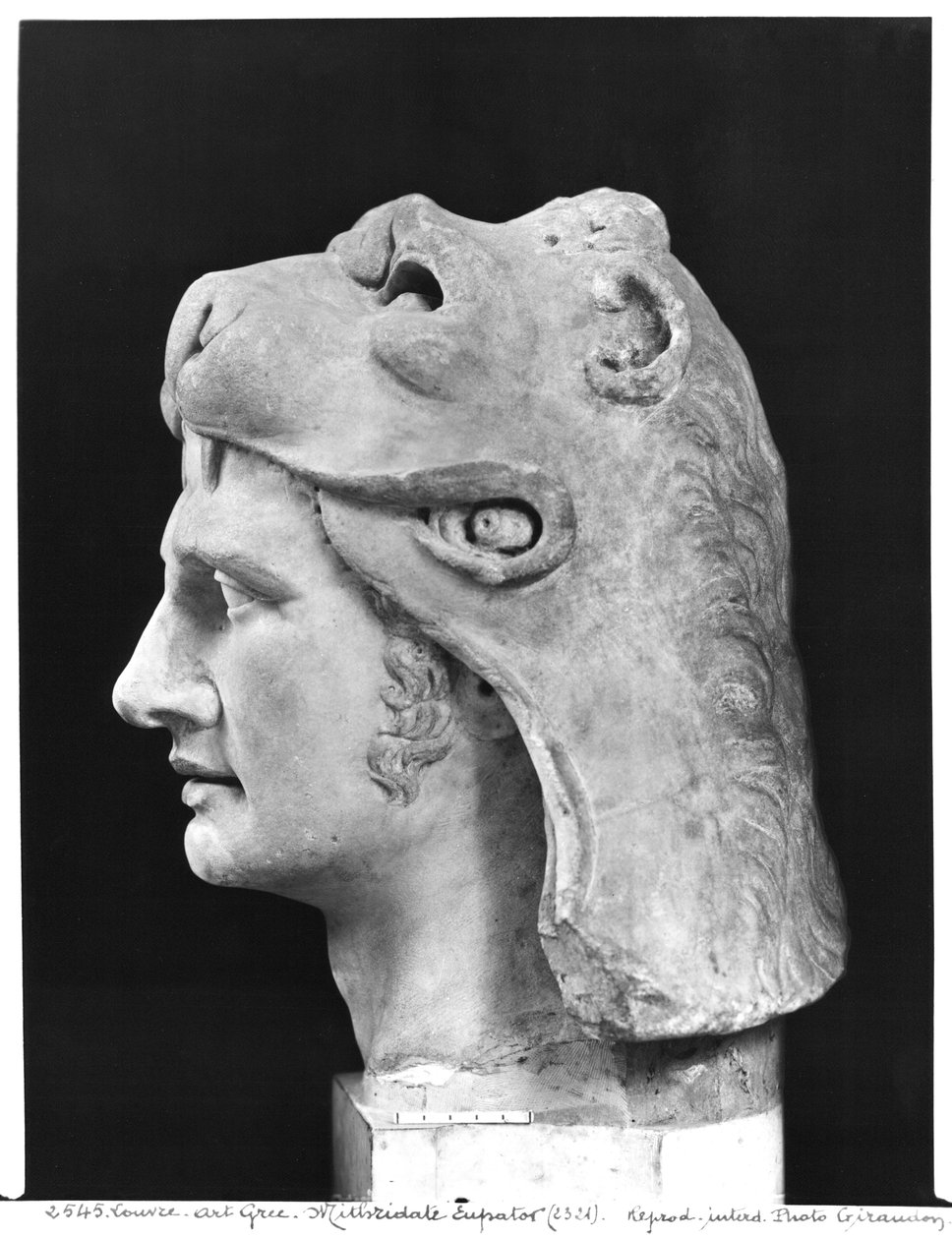Mithradates VI (132-63 př.nl) Eupator, král Pontu (mramor) (viz také 159138) od Greek