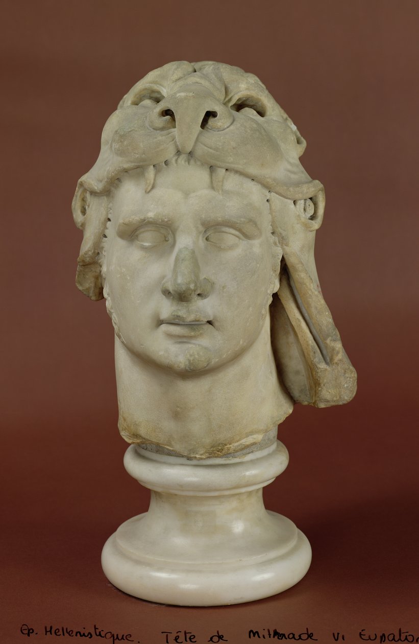 Mithridates VI (132-63 př.nl) Eupator, král Pontu (mramor) (viz také 177442) od Greek
