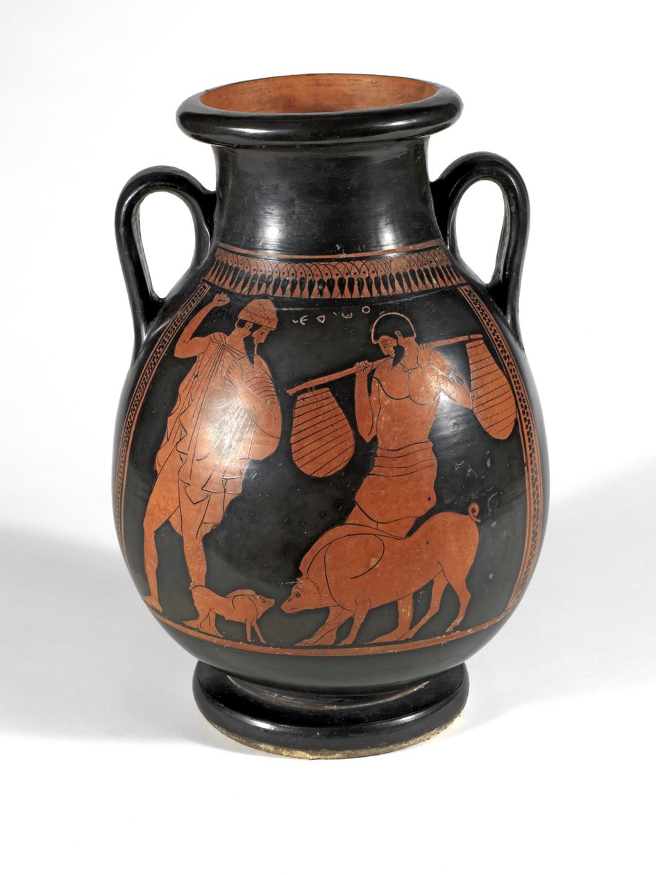 Red-Figure Pelike (keramika) od Greek