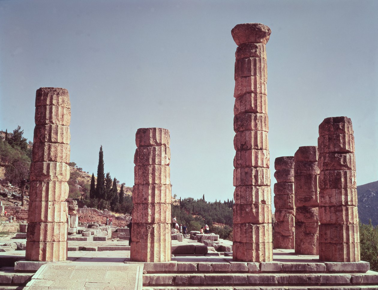 Ruiny Apollónova chrámu od Greek