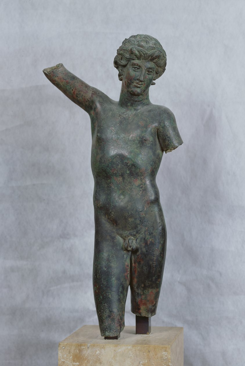 Young Pan, 4.-3. století před naším letopočtem (bronz) od Greek