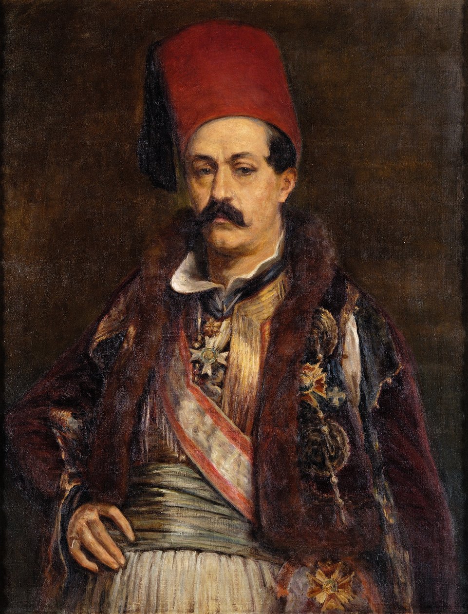 Portrét Ioannise Kolettise od Greek School
