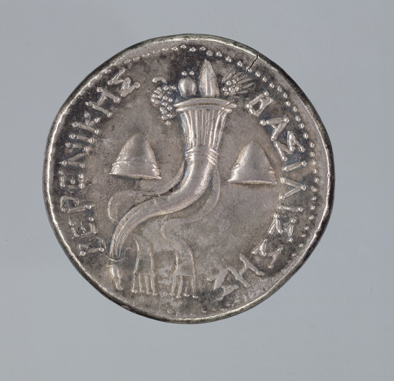 Stříbrná Didrachma Berenice II (stříbrná) (viz také 293751) od Greek