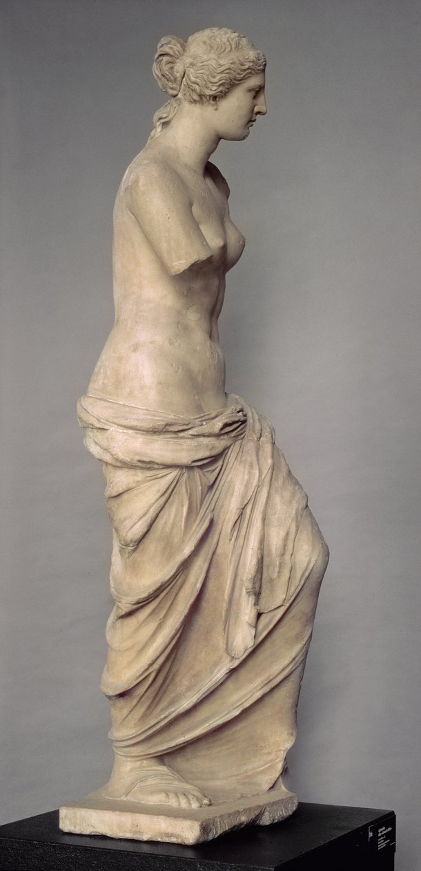 Venus de Milo, boční pohled, řečtina, helénistické období, cca 100-130 př. nl (mramor) (přední pohled viz 14152) od Greek