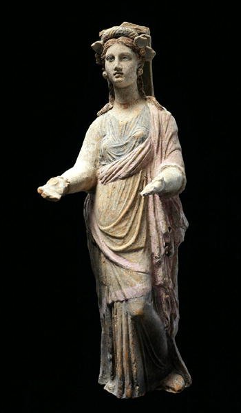 Figura Canosan, 4.–3. století př. n. l. (terakota) od Greek Greek