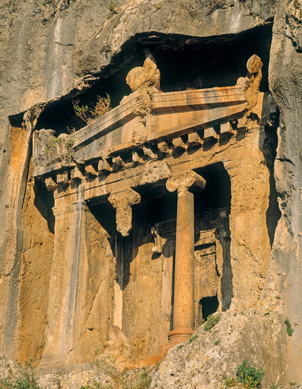 Lykijská skalní hrobka od Greek School